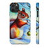 A Squirrel Decorates the Forest for Christmas - Impact Resistant Phone Case iPhone 11 Pro Max Matte